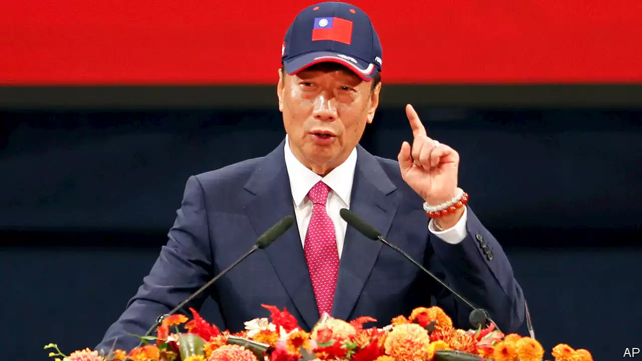 A mercurial billionaire, Terry Gou, shakes up Taiwan’s presidential race