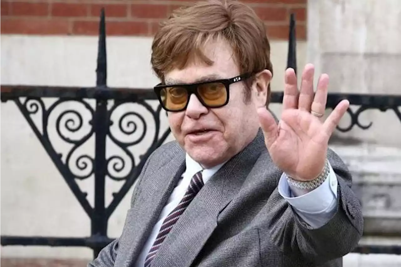 Elton John spends night in hospital after fall in his French home