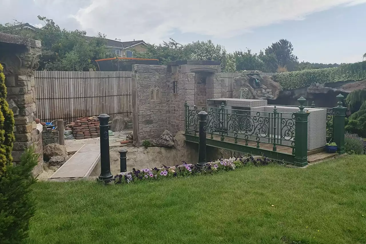 Homeowner secretly builds underground cave in garden without permission