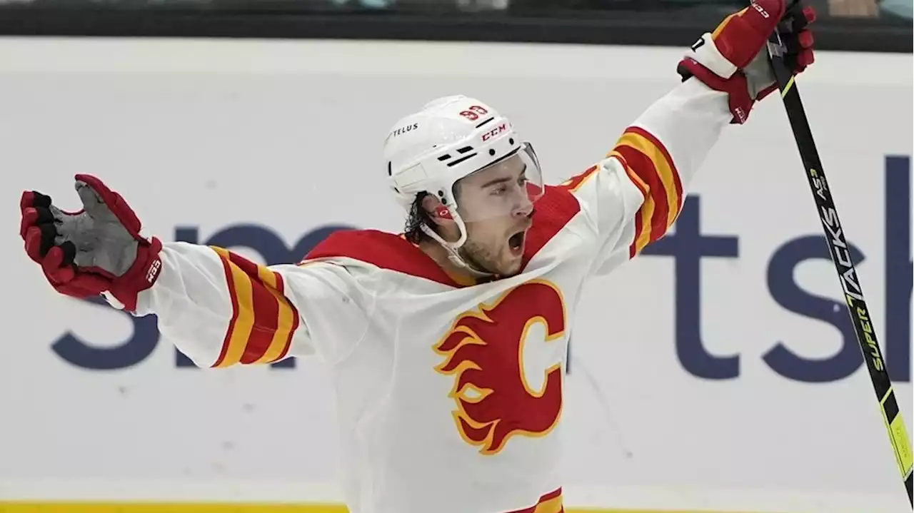 Calgary Flames' Andrew Mangiapane calls himself '100 per cent' healthy after shoulder surgery