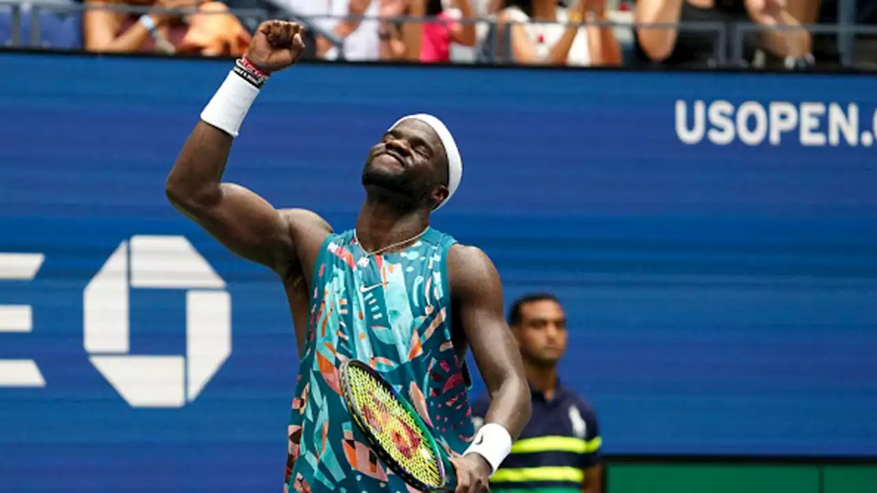 Must See: Tiafoe makes incredible shot around net post