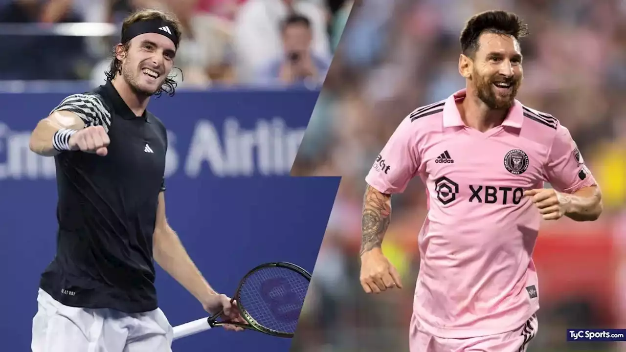 Tsitsipas se declaró FANÁTICO de Messi e Inter Miami