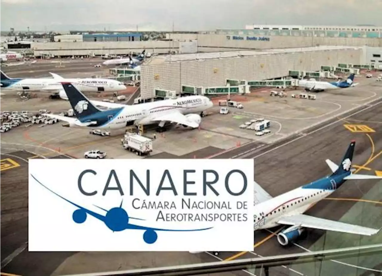 Cámara Nacional de Aerotransportes advierte cancelación masiva de vuelos ante limitación de operaciones del AICM