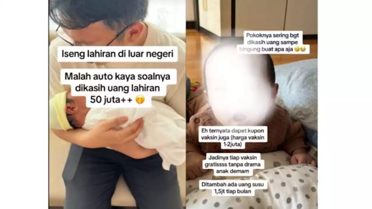 Selain Dapat Rp50 Juta, WNI Iseng Lahiran di Jepang Dapat Duit Susu Rp1,5 Juta Per Bulan