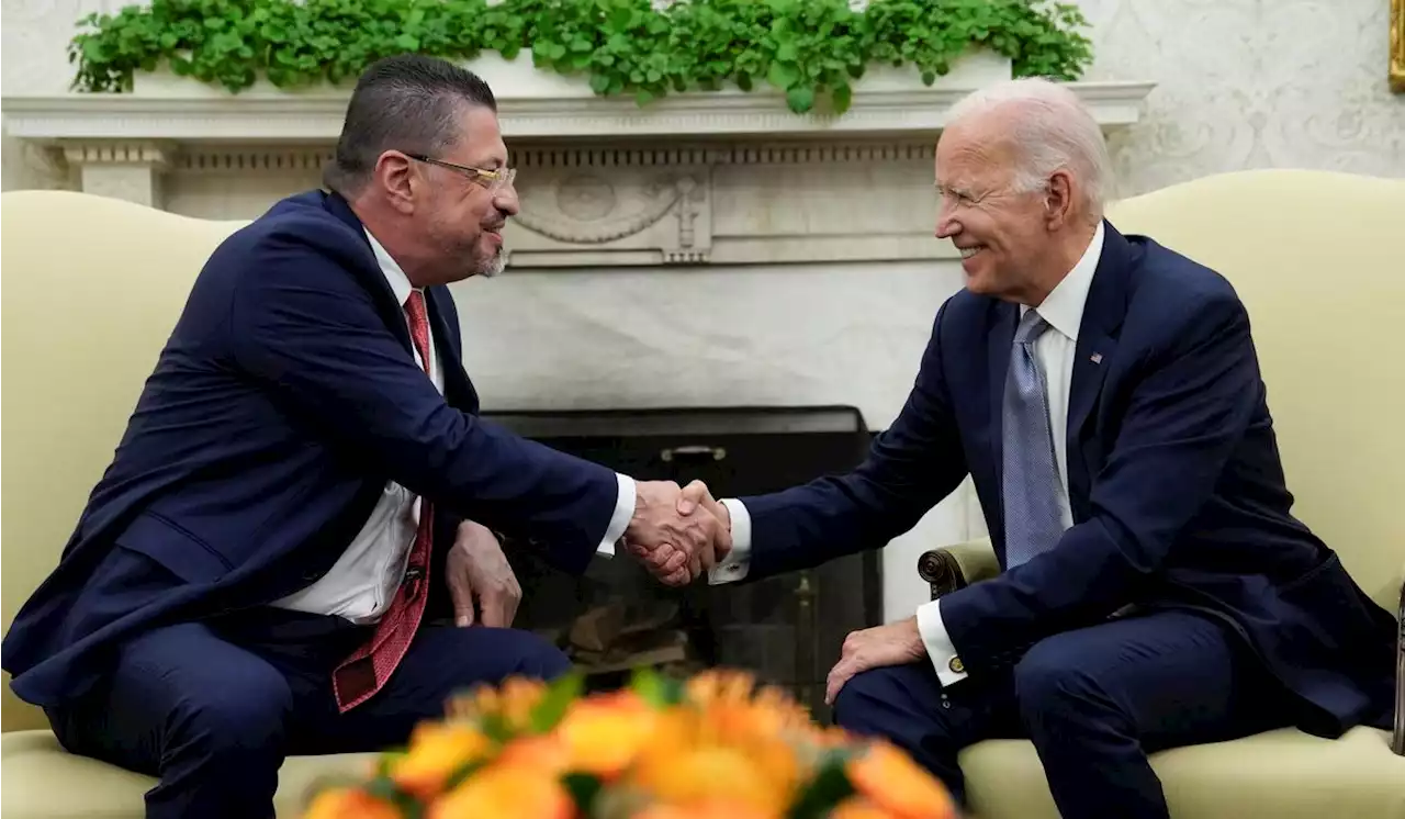 Biden, Costa Rica president meet at White House to address migration crisis