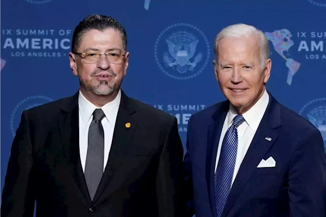 President Joe Biden is hosting Costa Rican President Rodrigo Chaves at the White House