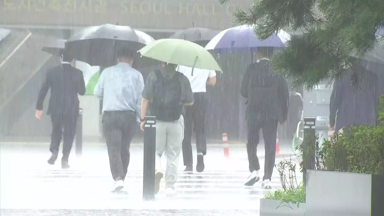 [날씨] 오늘 전국 곳곳 강한 비...시간당 30∼60mm 국지성 호우