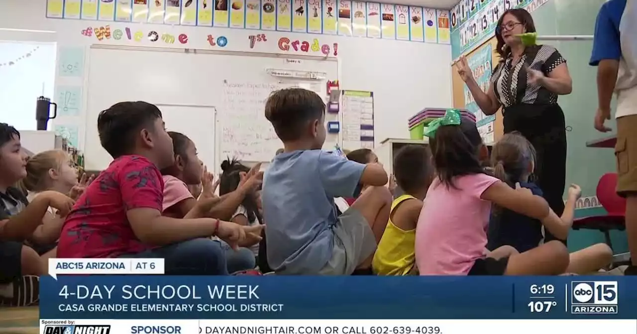 Casa Grande Elementary School District gives insight one year into 4-day school week