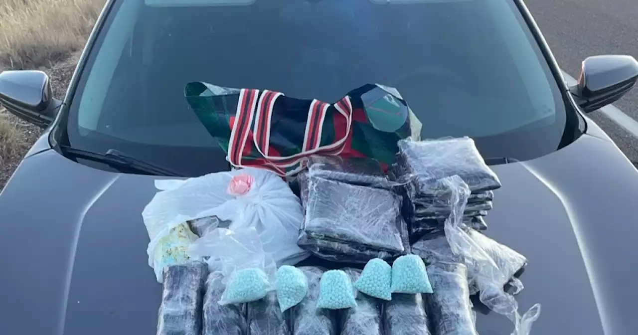 Nearly $800,000 worth of fentanyl pills seized during I-40 traffic stop near Sun Valley