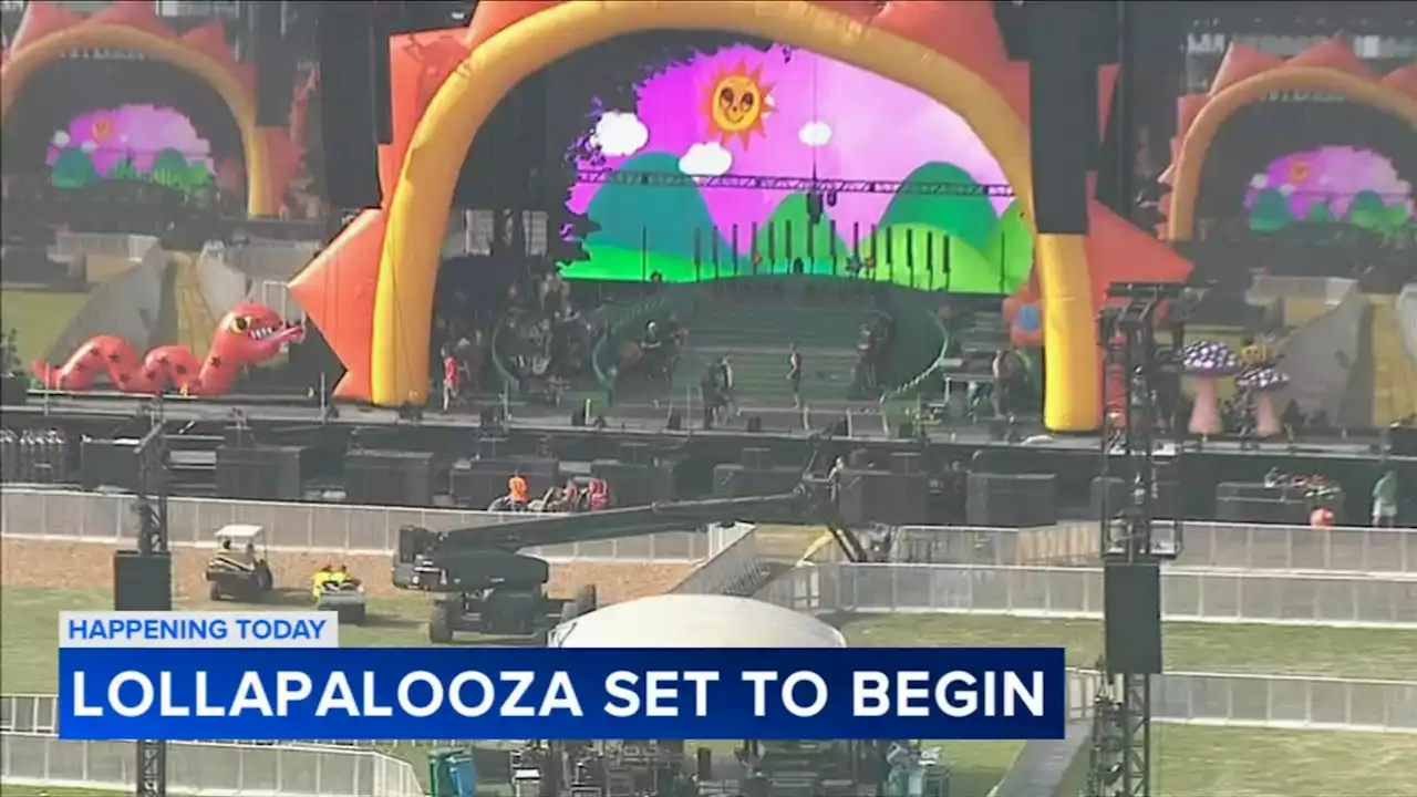 Lollapalooza 2023:4-day festival kicks off Thursday in Grant Park