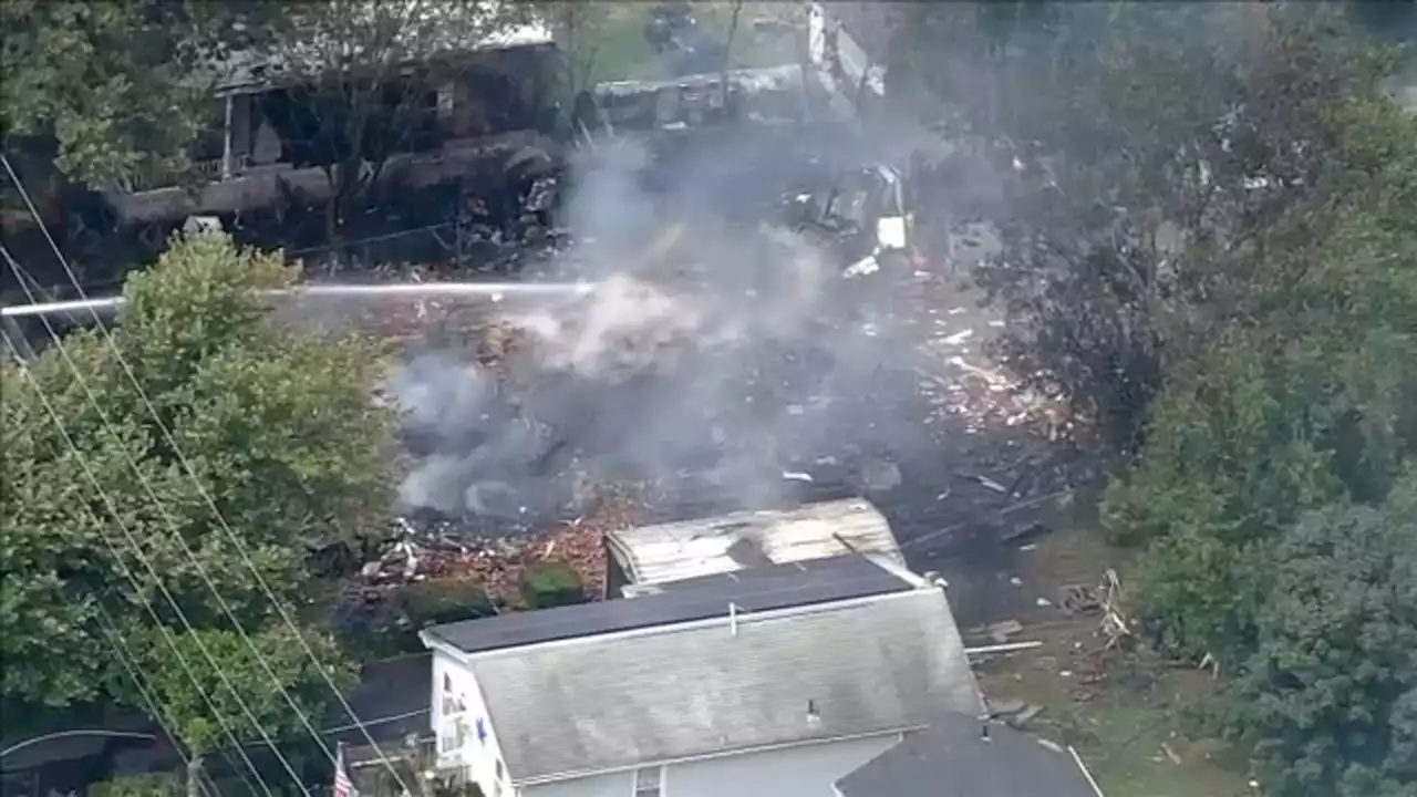 Woman and child injured, 4 people unaccounted for after Atlantic County, NJ house explosion