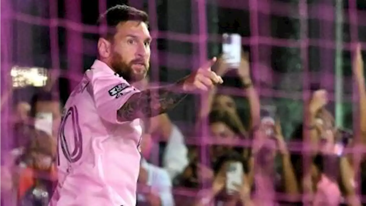 Messi logró su primer récord en Estados Unidos