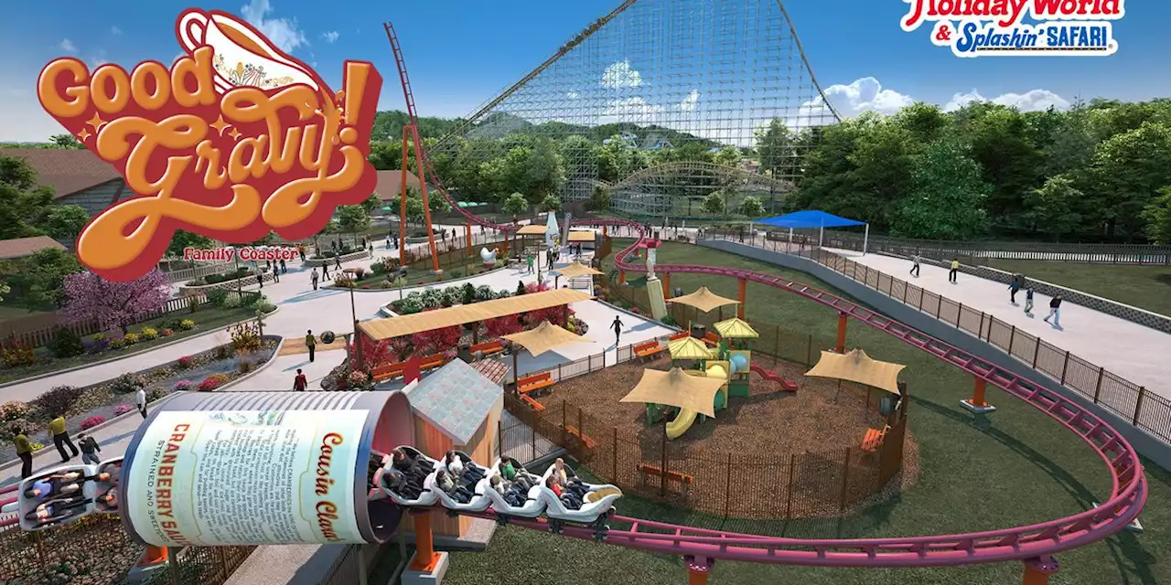 Gravy-themed roller coaster set to open at theme park next year