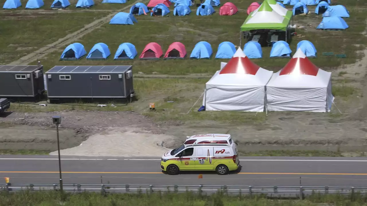 83 attendees at the World Scout Jamboree treated for heat-related illnesses in South Korea