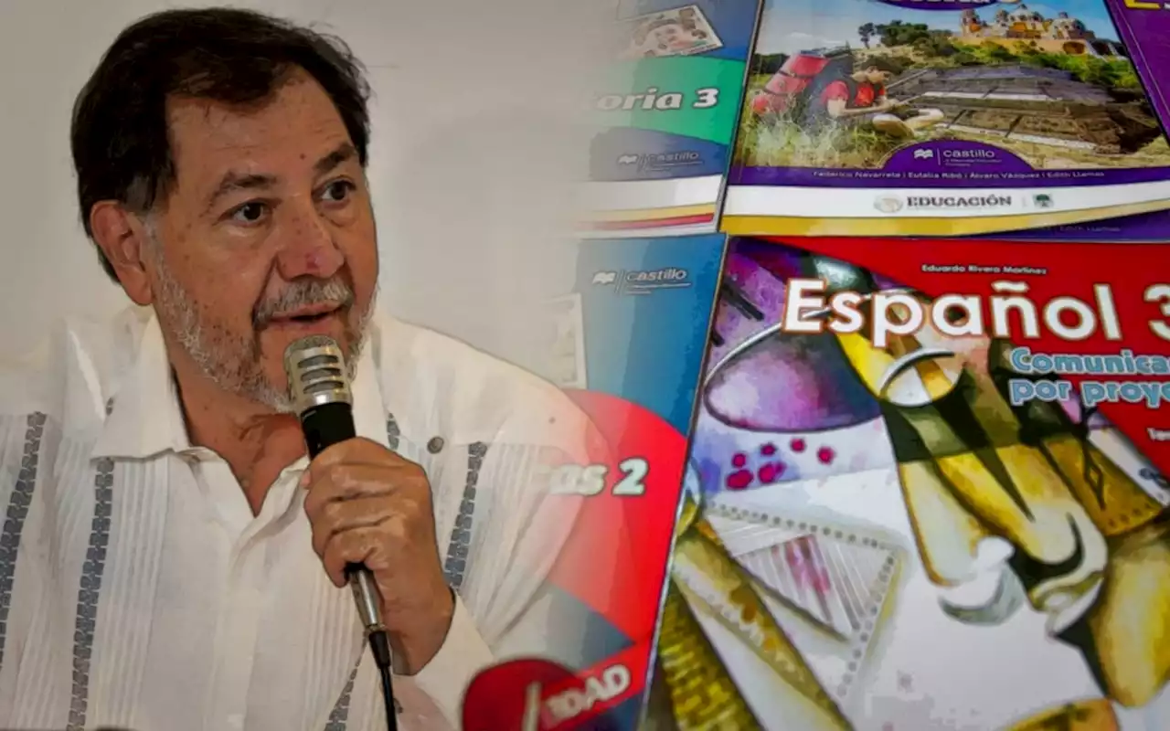 Fernández Noroña califica 'criminal' la prohibición de libros de la SEP