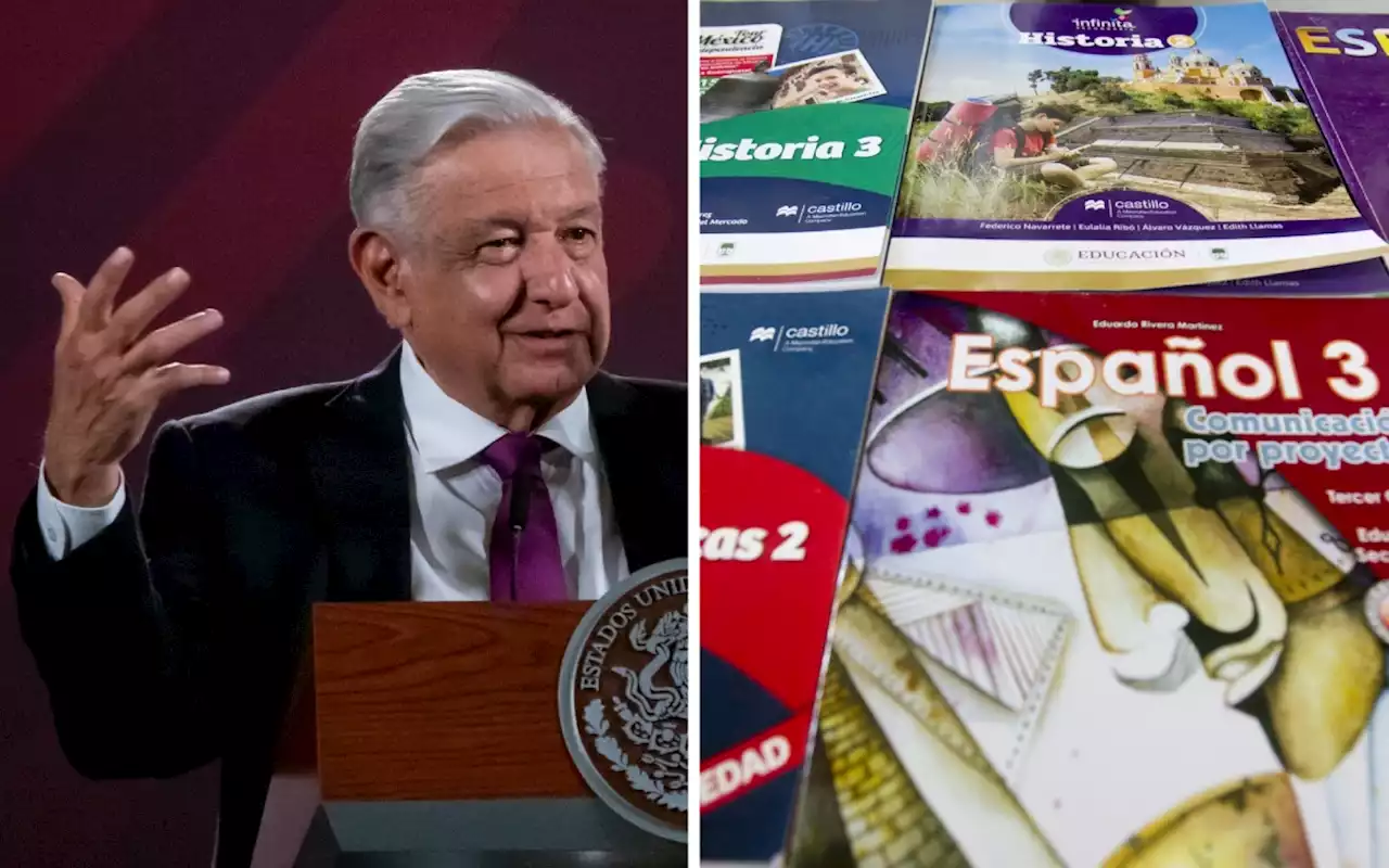 Ni siquiera han leído los libros de la SEP, dice AMLO a críticos