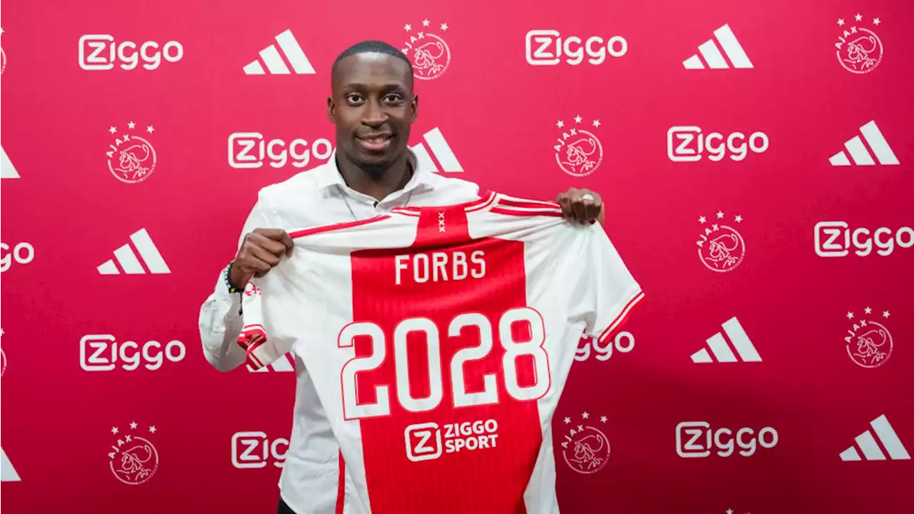 Vierde zomeraanwinst voor Ajax: Carlos 'Forbs' Borges tekent contract voor 5 jaar