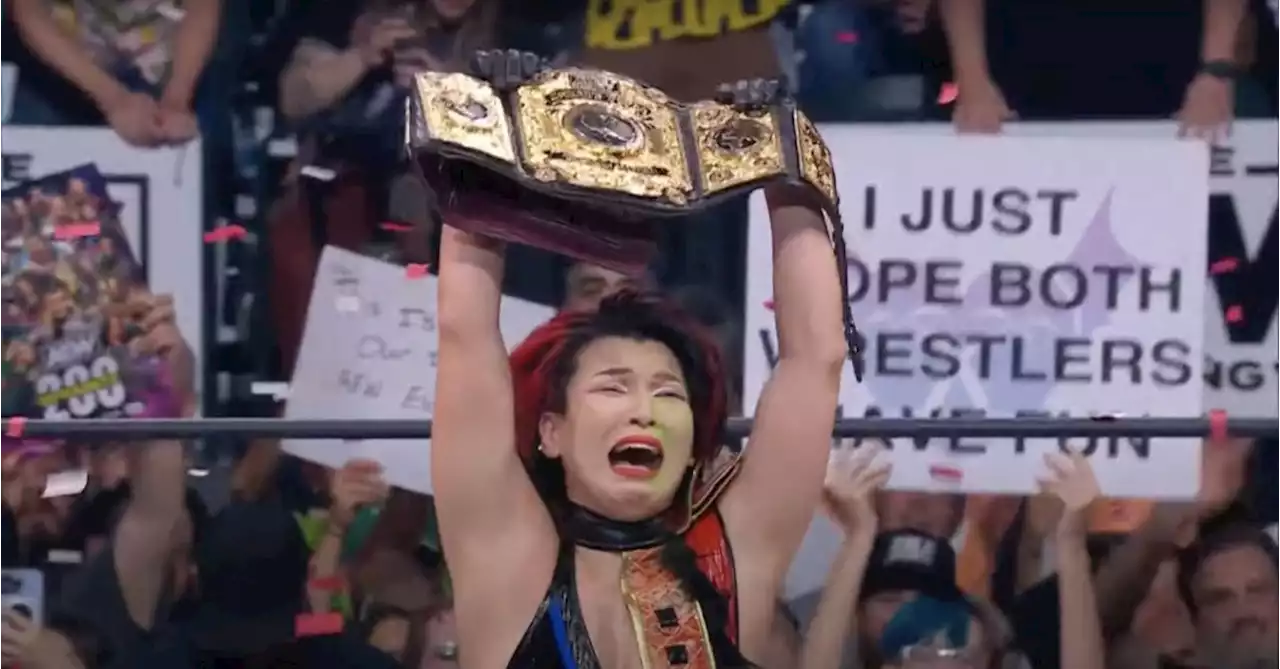 Hikaru Shida Wins AEW Women's Championship on AEW Dynamite 200