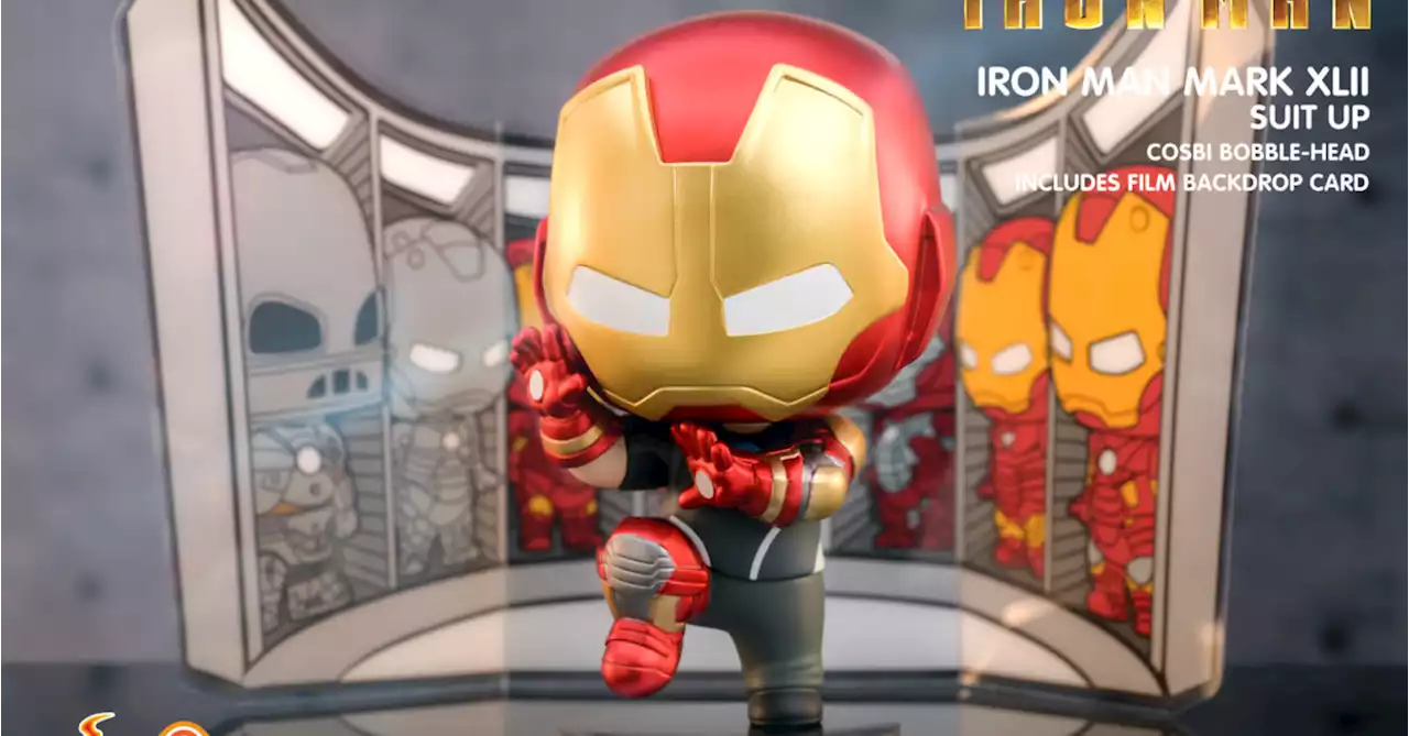 Hot Toys Celebrates 15 Years of Iron Man with New Cosbi Collection