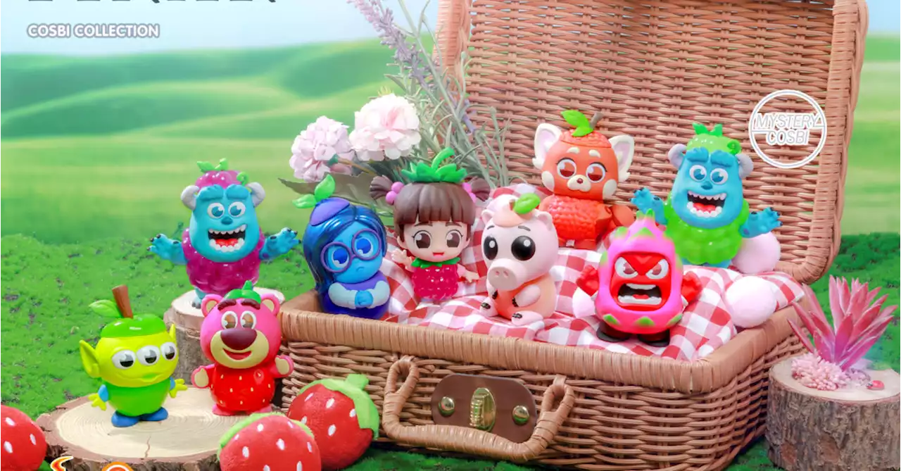 Hot Toys Debuts Adorable and Fruity Pixar Cosbi Collection Series 2