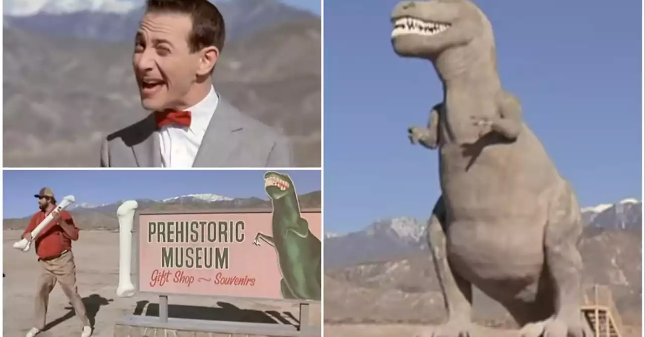 Pee-Wee Herman: Paul Reubens Honored by Cabazon Dinosaurs' Mr. Rex