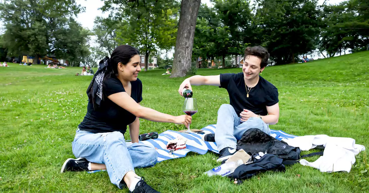 Here's what the first day of Toronto's legal park drinking looked like