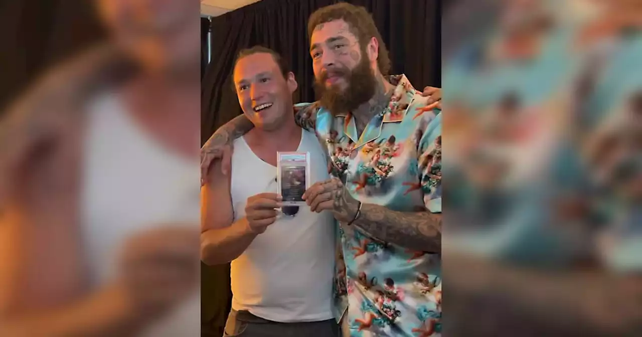 Ontario collector sells rare $2 million One Ring trading card to Post Malone