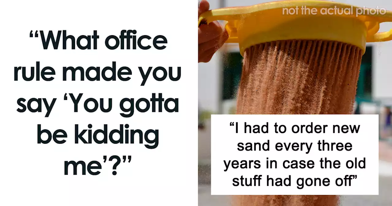 30 Weird Office Rules That Made People Say ‘You Gotta Be Kidding Me’