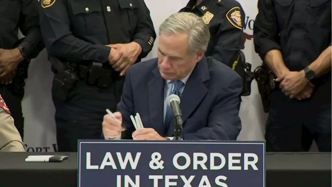 Gov. Abbott signs street racing, street takeover bills