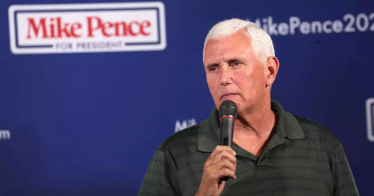 Mike Pence seeks to assure donors he will qualify for RNC debates