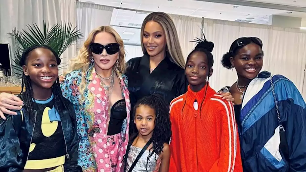 Madonna and Beyoncé pose with some of their daughters at 'Renaissance' concert | CNN