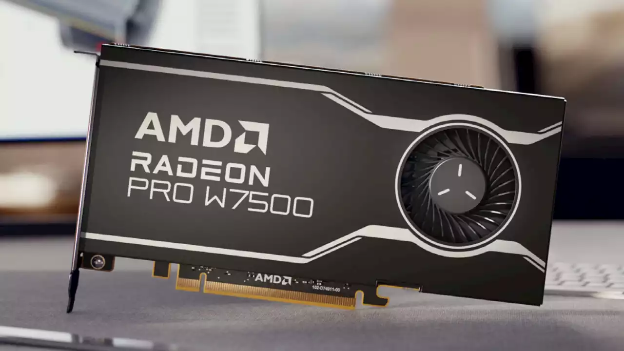 Radeon Pro W7500 und W7600: Auf Ultra-High-End folgt die Mittelklasse