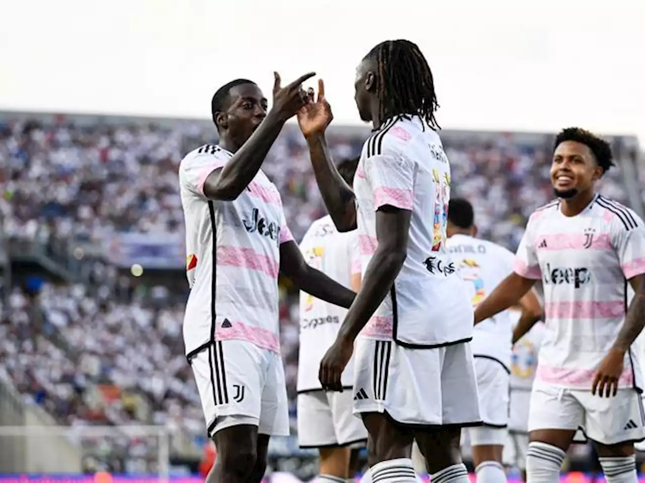 La Juventus batte il Real Madrid per 3-1: in gol Kean, Weah e Vlahovic