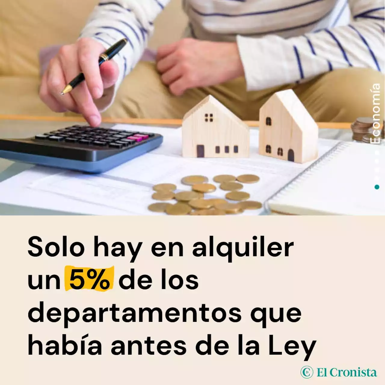 Solo hay en alquiler un 5% de los departamentos que hab�a antes de la Ley