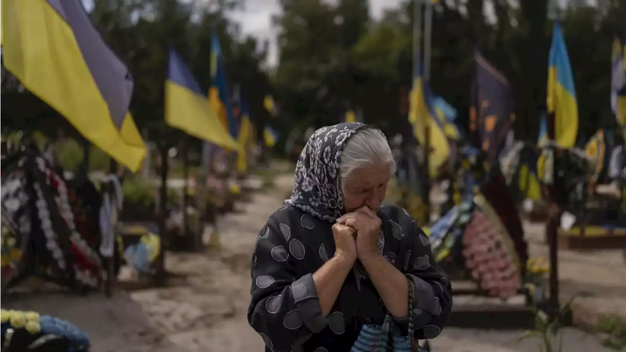 Russian shelling hits a landmark church in the Ukrainian city of Kherson