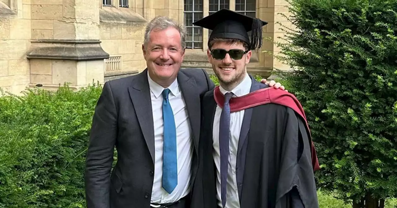 Piers Morgan shares sweet snap of son as he celebrates milestone