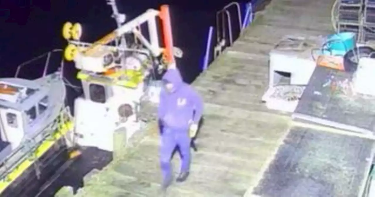 Scots couple offer reward to catch masked man who sunk fishing boat