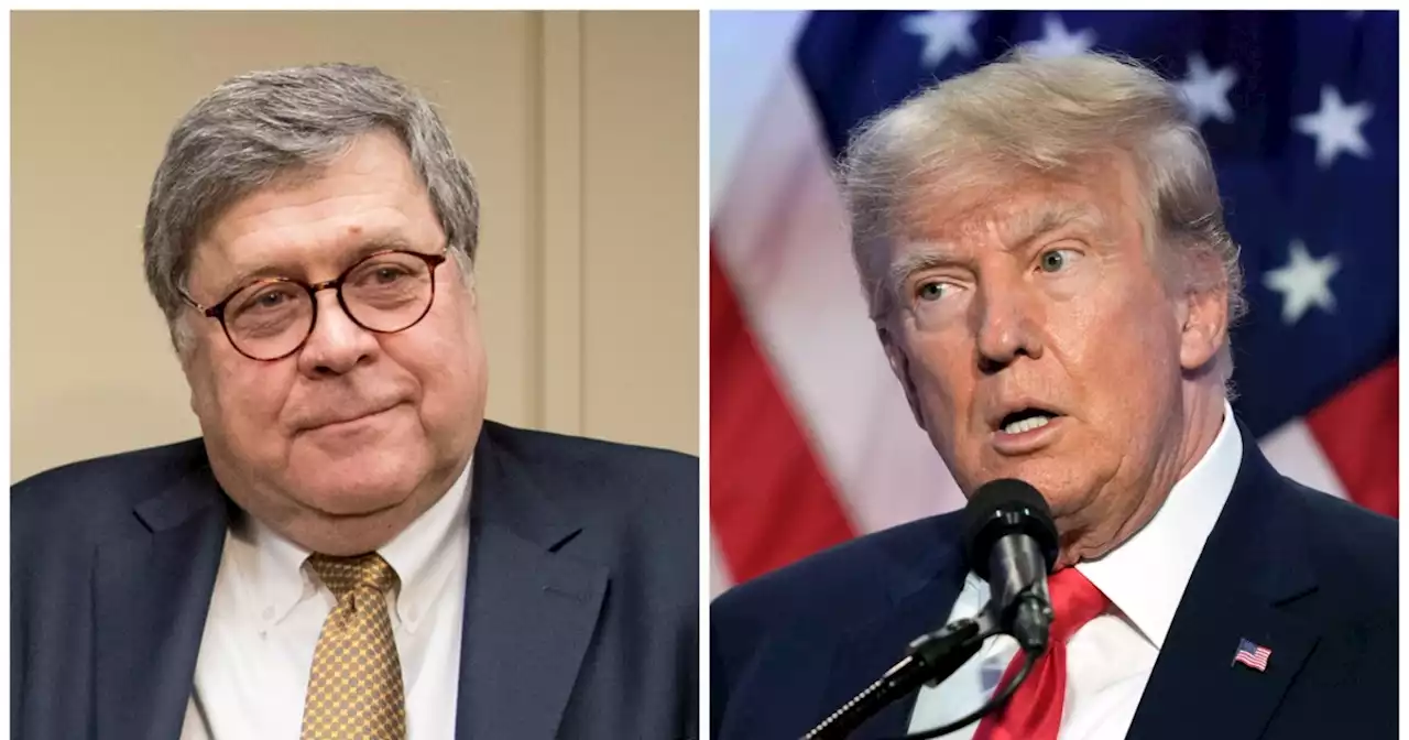 Bill Barr dismisses Trump First Amendment defense against Jan. 6 indictment