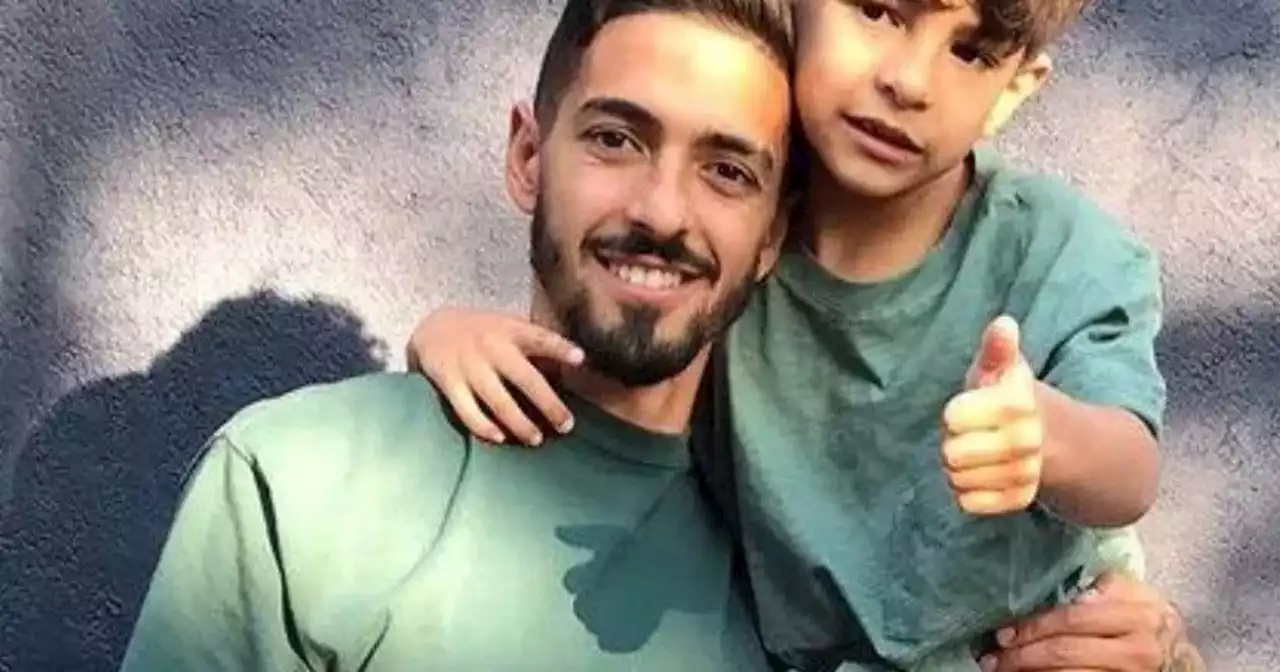 Video: el hijo de Lanzini alentó a River a horas de la llegada de su papá