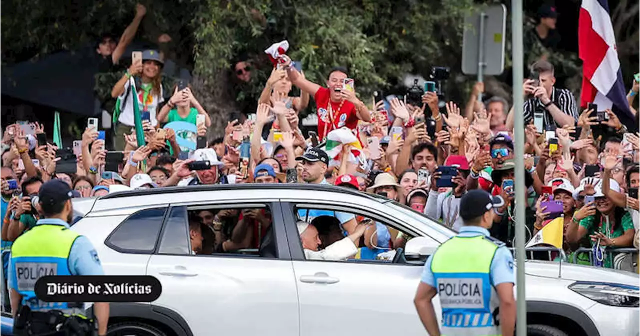 Encontro do Papa com jovens pode ser acompanhado no Terreiro do Paço