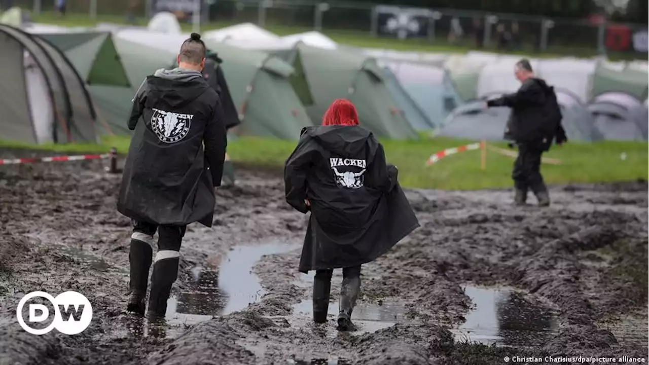 Heavy-Metal-Festival Wacken: Stromschlag-Gefahr durch Regen? – DW – 03.08.2023