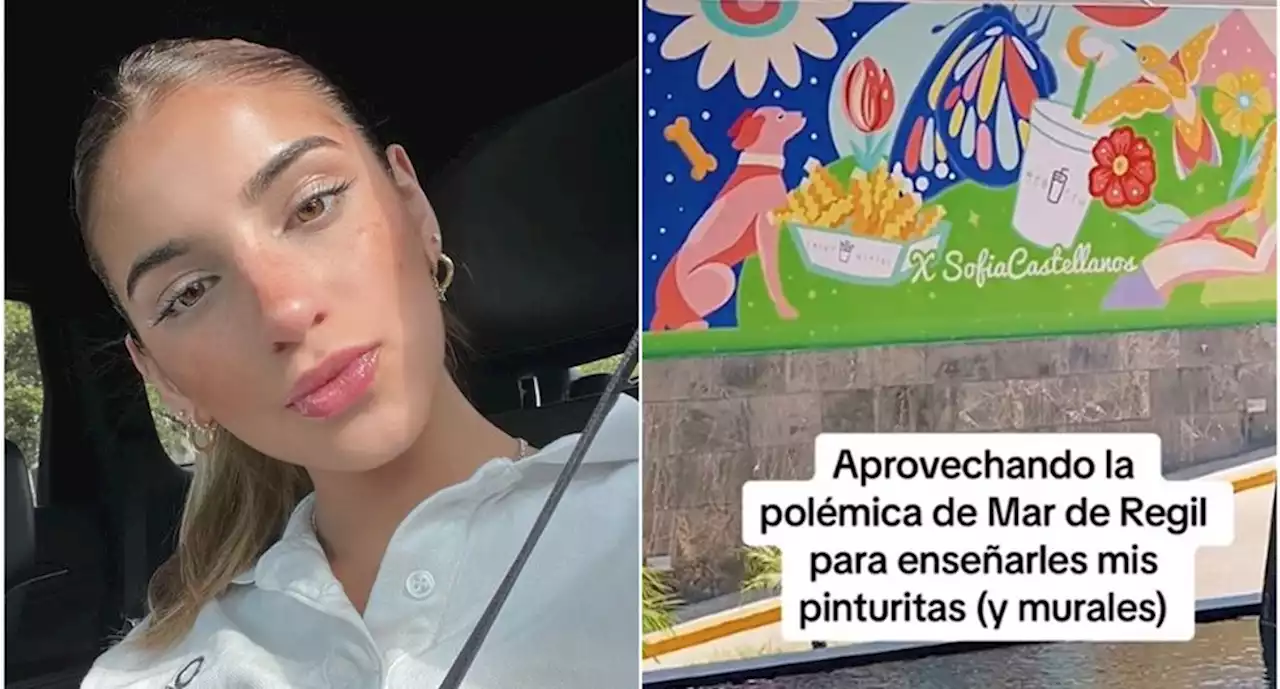 Artistas aprovechan polémica con Mar de Regil para dar a conocer su arte en TikTok