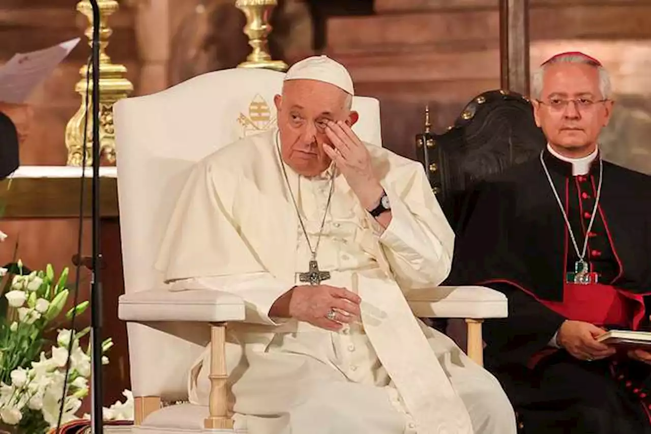 El papa Francisco se reunió con víctimas de pederastia en Lisboa (Portugal)