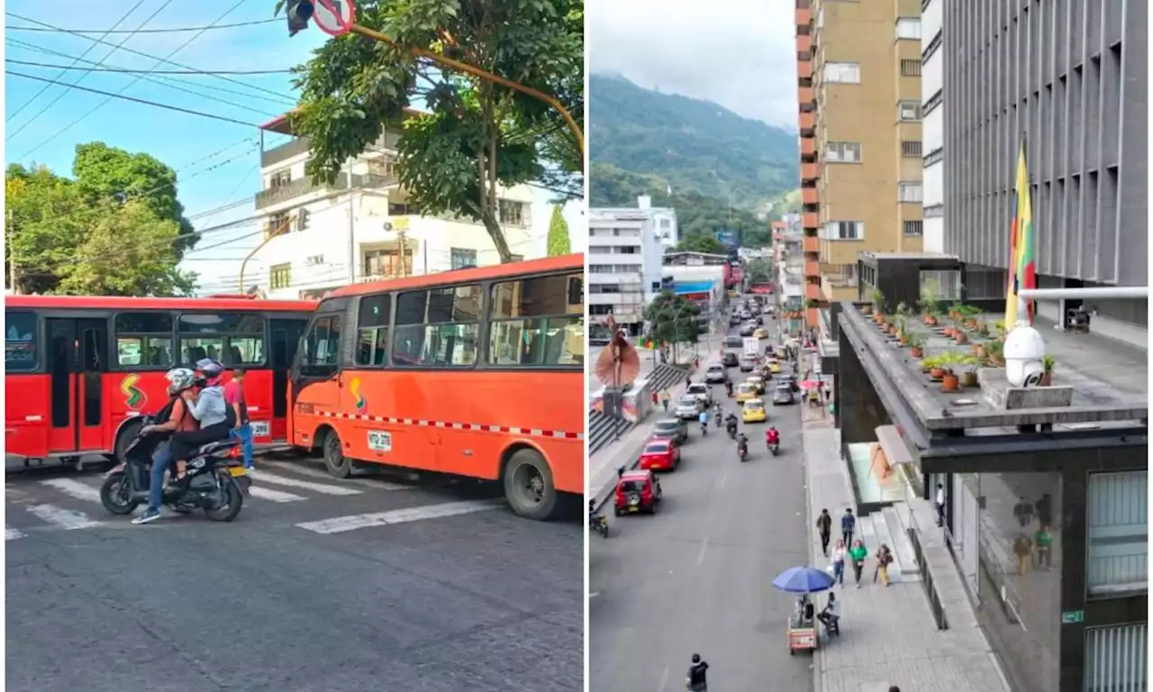 Paro de buses en Ibagué: maestros y trabajadores se unieron a las movilizaciones