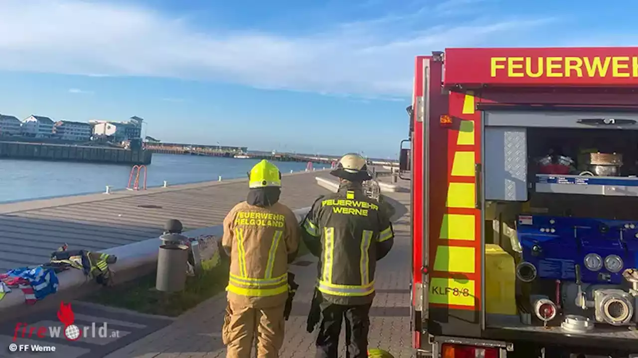 D: Ab auf die Insel → Feuerwehrmann aus Werne unterstützt die FF Helgoland