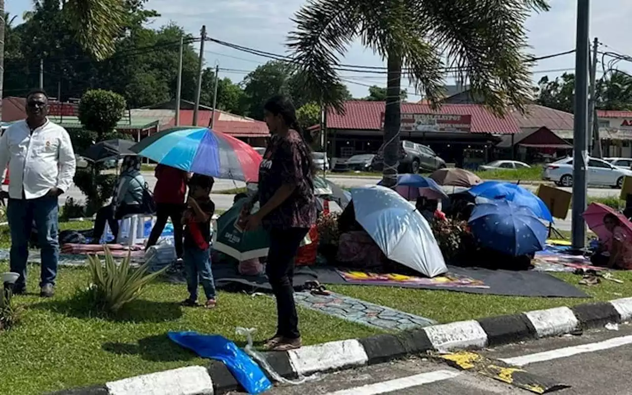 Mogok lapar keluarga tahanan Sosma tamat