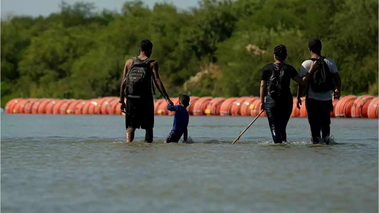 Body found stuck in floating US-Mexico border barrier installed by Texas, Mexico says