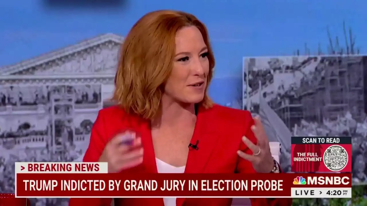 Psaki hypes Trump indictment as book club assignment: 'Encourage your friends and neighbors to read it'