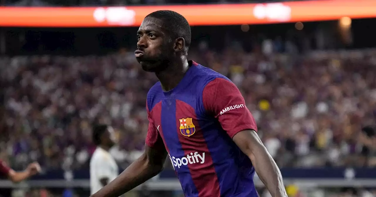 ¡Zúmbale a la Ligue 1! Ousmane Dembelé viajó a París para firmar con PSG