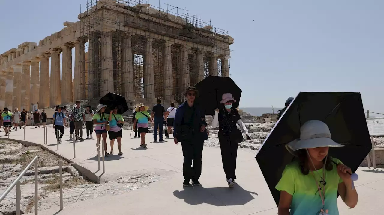 Grèce : le nombre des visites quotidiennes de l’Acropole d’Athènes va être limité dès septembre